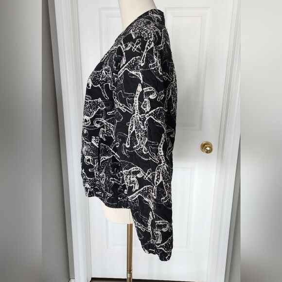 H&MโWild Cat Bomber style jacket - Size 6 - Picture 7 of 10